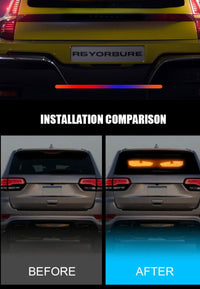 Dynamic Demon Eye S Series Car Rear Windshield LED Emoji Light Universal