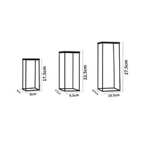 3 Pieces Cake Display Rack Versatile Shelf Easy to Clean for Bakers