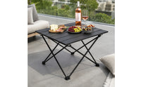 Foldable Folding Camping Table Compact Portable Camping Table with Carry Bag Heavy-Duty Furniture Reinforced for Picnics