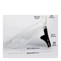 Dust Collection Guard Sturdy Plastic Table Guard for Woodworkers
