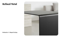 C-Shaped Stand Movable C-Shaped over-Couch Table Space-Saving for Small Areas