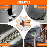 BCuP-2 Brazing Rods Self-Fluxing Phosphor Copper Solder, Copper Brazing Rods