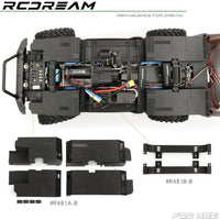RCDream H8E Inner Wheel Liner, Fender, Side Step Inner Guard, Battery Tray