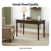 hardwood dual-drawork & studyr wooden deskDrawork & studyr Wooden Desk Light Luxury Writing Table USA-inspired design Office Furniture Minimalist Design for Home Workers, Professionals, property owners, Study Room, Bedroom
