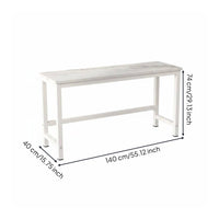 Small Office Desk Sturdy Frame Simple Study Desk Home Furniture for Bedroom