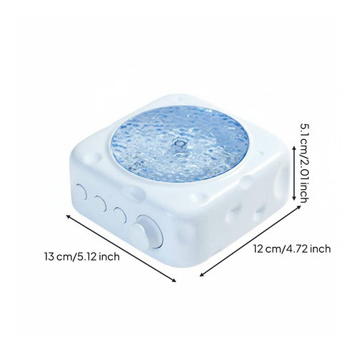 Water Wave Display Speaker Soothing Atmosphere for Bedroom, Women, Girls
