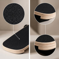 Balance Board with Roller Versatile Balance Board with Rollers Portable for Athletes, Posture Discipline