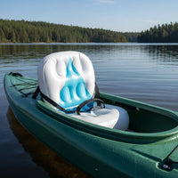 Inflatable Kayak Seat Lightweight Inflatable Backrest Seat Shock Absorbing