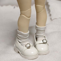 Doll Dress Up Shoes Cute Heart Detail Elegant Touch for Casual Outfits