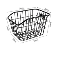 Sturdy Cycle Cargo Rack Long-Lasting Rear Cargo Rack Utility Rust-Resistant for Commuters, Commuting