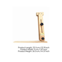 Leather Stitching Holder Adjustable Table Desktop Leather Stitching Clamp Secure Leatherworking Tool for Leathercrafters, Workshops