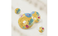 Waterproof Arm Bands with Sea Creature Motif Easy to Inflate Inflatable Arm Rings Portable Swim Rings Compact for Toddlers