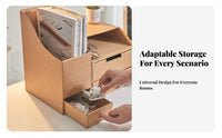 5 Pieces Drawerdrawer-type Rack Easy to Assemble Office Supply foldable