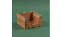 Desktop Note Box Open Top Memo Pad Holder Polished Finish