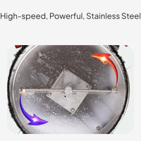 Stainless Steel High Pressure Floor Cleaner with Dual Heads
