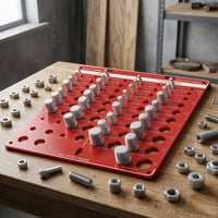 Thread Thread Spacing Gauge Plate Printed Measurements Hardware Tool Polished