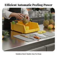 Stainless Steel Pineapple Skin Remover Time Saving Pineapple Corer Cutter Kitchenware Fast and Efficient Easy to Use