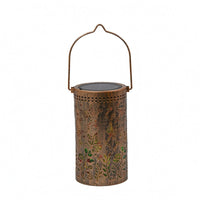 Solar Hanging Lantern Easy to Install Metal Hanging Light for Garden