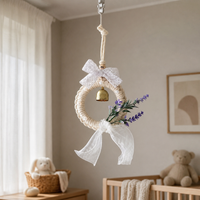 DIY Handmade Woven Wind Chime for Home Decor & Kids' Room