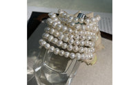 Layered Pearl Necklace Elegant Layered Necklace Versatile Jewelry for Brides, Weddings