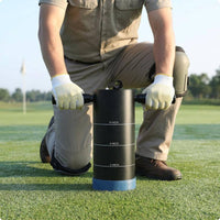 Turf Hole Cutter Measurement Marks Golf Cup Cutter Portable Outdoor Tool for Groundskeepers