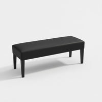 Padded End-of-Bed Bench Versatile Design Padded Entryway Stool Easy to Clean Sturdy Construction for Bedroom, Hallway, Cloakroom
