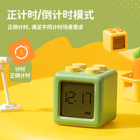 Fun Building Block Timer with LED Display and Snooze Function