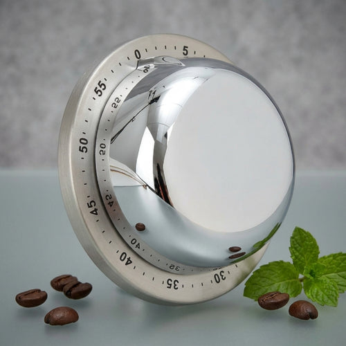 1 Piece Countdown Timer Wind Up Kitchen Timer Magnetic Cooking Timer Mechanical Timer Round Visual Timer Stick-on Function Suitable for Meal Prep Office Home