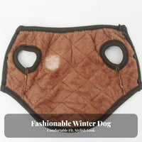Warm Padded Dog Vest Thickened Padded Winter Dog Coat Soft Material for Small to Large Type Dogs, Young Canines, Cold Weather, Outdoor