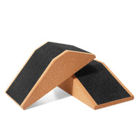 Squat Wedge Block Cork Lifting Yoga Fitness Pad Anti-Slip Training Heel Knee Incline Board Pedal