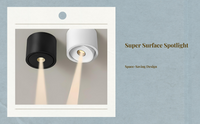 Adjustable LED Flush Mount Spotlight for Home & Office