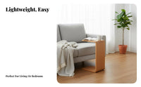 C-Shaped Couch Table Multi-Functional C-Shaped Snack Table Multifunctional