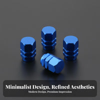 Aluminum Alloy Valve Stem Cap Easy to Install Tire Valve Stem Cap Sturdy Car Accessory for DIY Enthusiasts, Drivers, Vehicle Wheels, Auto Maintenance