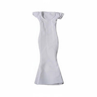 Mermaid Doll Dress Body-Hugging Playthings Short Sleeves