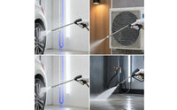 Slim Cleaning Spray Rod with Metal Fittings Straight Washing Wand