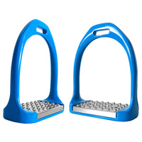 Die-Cast Aluminum Stirrup with Stainless Steel Tread, 120mm Width