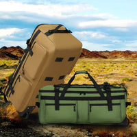 Multiple Carrying Options Rolling Duffel Bag with Backpack Straps Convertible Rolling Duffle Bag Backpack with Wheels Large Capacity Luggage Spacious for Travelers