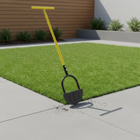 Half Moon Lawn Edger Tooth Blade Long Handle Edging Tool for Gardeners