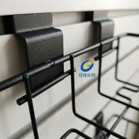 Hanging Basket Metal Wire for Kitchen Storage and Pantry Organization, Mesh Design with Drainage for Fruits and Vegetables