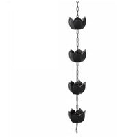 Copper Rain Chain Weather Resistant Rain Chain Rustproof for Courtyard, Temple