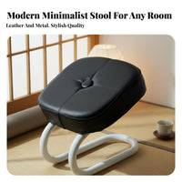 Ergonomic Meditation Stool Portable Adjustable Meditation Stool Japanese Design Mindfulness Seat Lightweight Seiza Chair