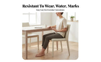 Upholstered Saddle Chair Nordic and Design Seating Furniture Minimalist Design Comfortable Padding for Dining Room, Cafe
