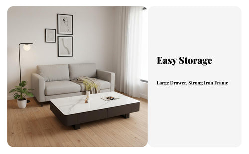 2 Pieces Easy to Clean Nesting Coffee Table Set Space-Saving Design Nesting Table Set Heat Resistant Household Furniture Sturdy Construction for Apartment Dwellers, Families, Homeowners, Living Room, Small Areas, Lounge Area