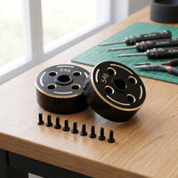 Stable Brass Wheel Weights with Screws Bolt-on Wheel Weights with Screw Kit Easy to Install Parts
