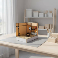 Japanese Theme Dollhouse DIY Mini Tatami Room Handmade for Desktop