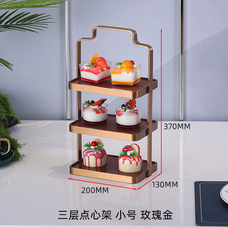 Rose Gold / 3-layer Rack S
