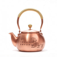Copper Tea Kettle Handmade Vessel Elegant for Collectors