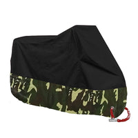 Full-Coverage Motorcycle Cover Tear-Resistant Motorcycle Cover with Strap Heavy-Duty for Motorcyclists, Riders