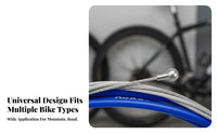Bike Brake Wire Set Rust Resistant Universal Bike Brake Wire Kit Long-Lasting Effortless Performance for Mountain Bikers
