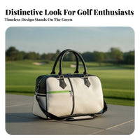 Detachable Shoulder Strap Golf Clothing Bag Top Carry Handles Golf Travel Bag Front Zip Pocket Sports Gear Zippered Compartment